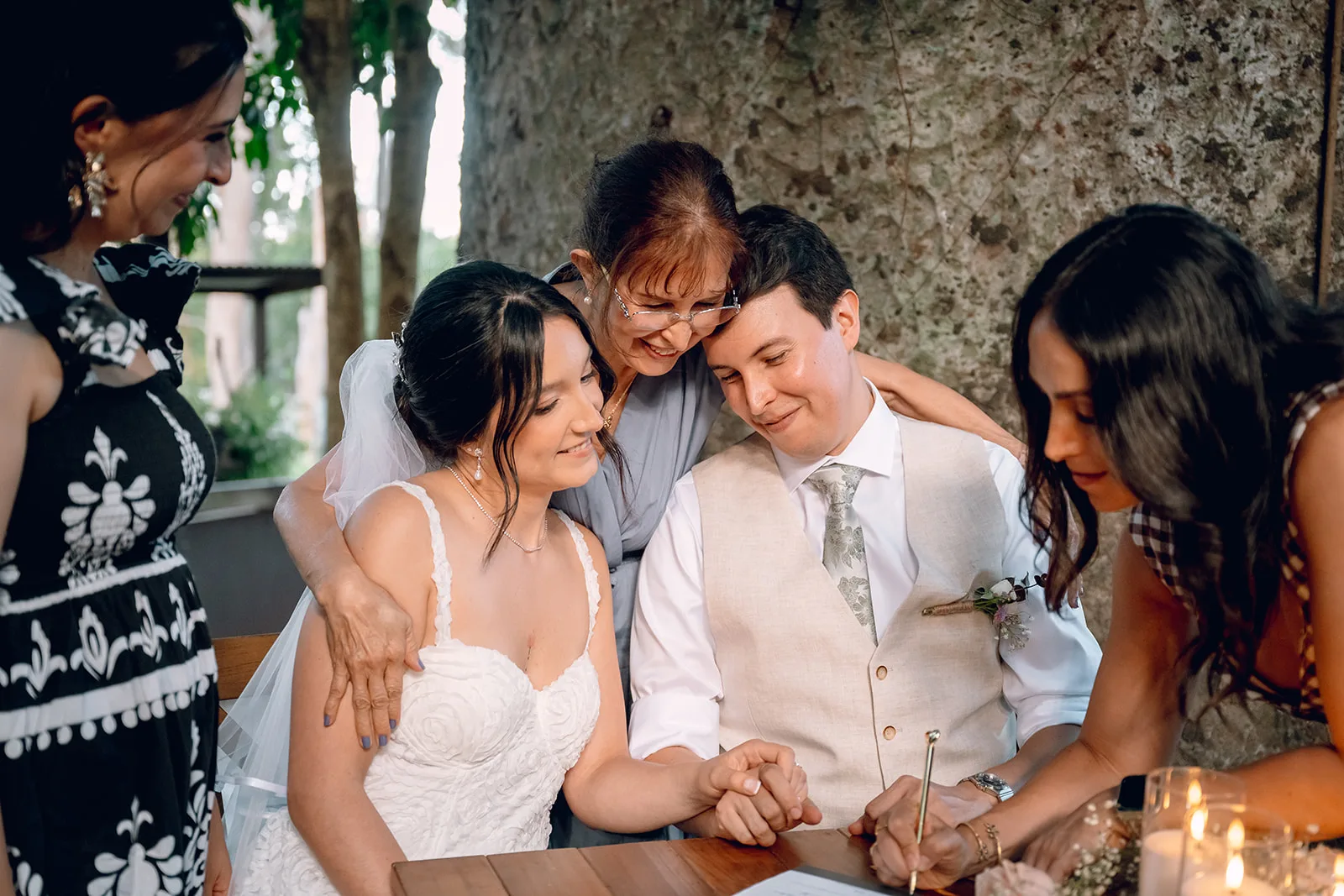 Murwillumbah wedding ceremony signing